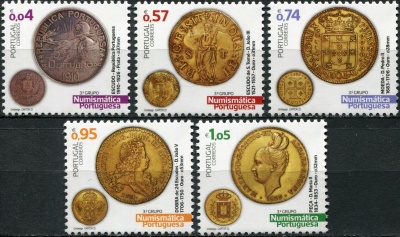 Португалия. 2022. Португальская нумизматика (Серия Почтовых марок. MNH OG)