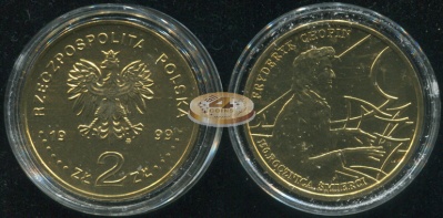 Польша. 2 злотых. 1999 (Unc)