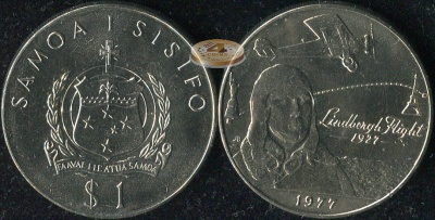 Самоа. 1 тала. 1977 (Unc)