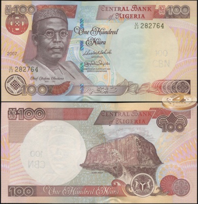 Нигерия. 100 найра (Unc) 2007