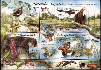 Чехия. 2008. Тршебонь. Биосферный заповедник ЮНЕСКО (Блок. MNH OG)