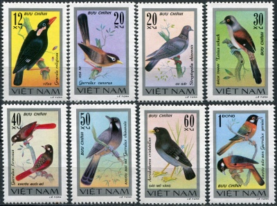 Вьетнам. 1978. Певчие птицы (Серия. MNH OG)