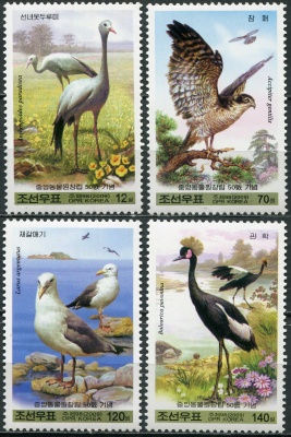 КНДР. 2009. Птицы (Серия. MNH OG)