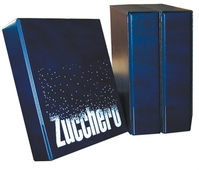 Альбом (папка-переплет) для пакетиков с сахаром Zucchero. В шубере. Без листов (MasterPhil)