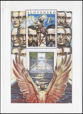 Словакия. 2011. 150-я годовщина Меморандума словацкого народа (Блок. MNH OG)