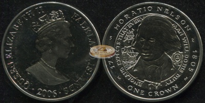 Фолклендские о-ва. 1 крона. 2006 (Unc)