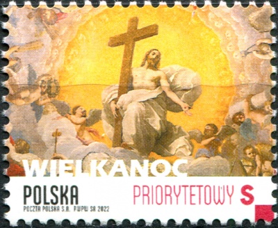 Польша. 2022. Пасха (Почтовая марка. MNH OG)
