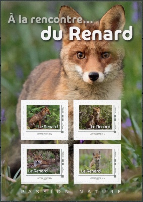 Франция. 2024. Лисица (Марочный буклет. MNH OG)