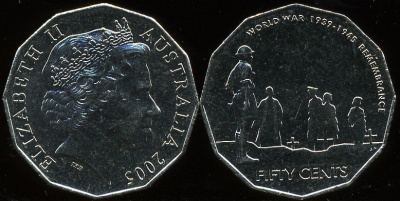 Австралия. 50 центов. 2005 (Unc)