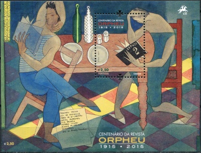 Португалия. 2015. Совместная ассоциация Монтепио - 175 лет (Почтовый блок. MNH OG)