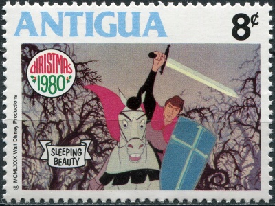 Антигуа и Барбуда. 1980. Принц Филипп (Почтовая марка. MNH OG)