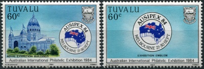 Тувалу. 1984. Международная выставка марок AUSIPEX ’84, Мельбурн (Серия. MNH OG)
