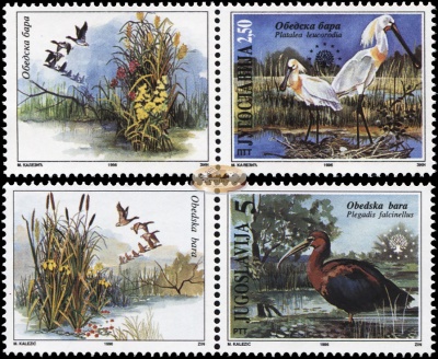Югославия. 1996. Европейская программа защиты природы (Серия. MNH OG)