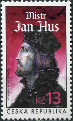 Чехия. 2015. Ян Гус [1369-1415] реформатор (Почтовая марка. MNH OG)