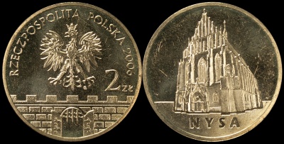 Польша. 2 злотых. 2006 (Unc) Ныса