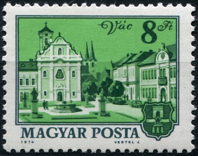 Венгрия. 1974. Городские пейзажи (Почтовая марка. MNH OG)
