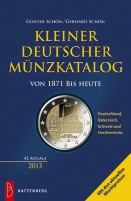 Г. и Г. Шон. Малый каталог монет Германии. С 1871 г. 43 изд 2013 (Battenberg)