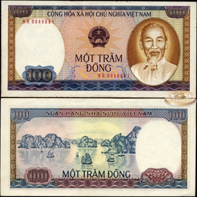 Вьетнам. 100 донг (aUnc++) 1981
