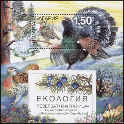 Болгария. 2013. Природный Заповедник Мантарица (Блок. MNH OG)