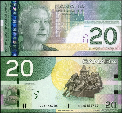 Канада. 20 долларов (Unc) 2006