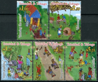 Тринидад и Тобаго. 2003. Сладостные детские воспоминания (Серия. MNH OG)