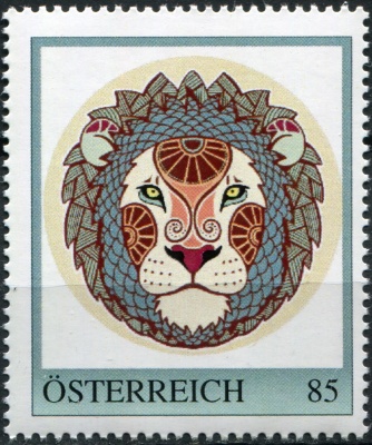Австрия. 2020. Знаки зодиака. Лев (Почтовая марка. MNH OG)
