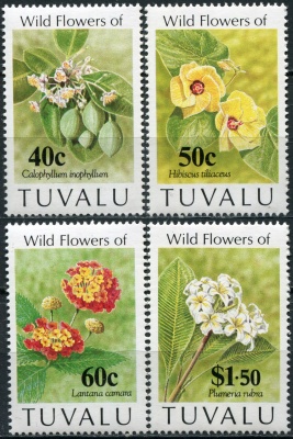 Тувалу. 1993. Полевые цветы (Серия. MNH OG)