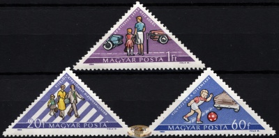 Венгрия. 1964. Безопасность дорожного движения (Серия. MNH OG)