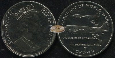 Остров Мэн. 1 крона. 1995 (Unc)