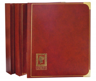Альбом (кляссер) для марок Royal 1150. 24 черные страницы (Lindner)