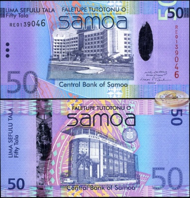 Самоа. 50 тала (Unc) 2008