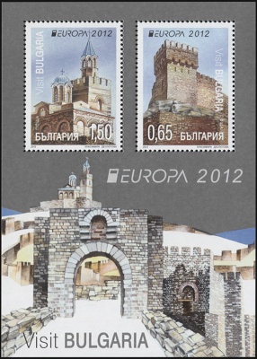 Болгария. 2012. Посетите Болгарию (Блок. MNH OG)