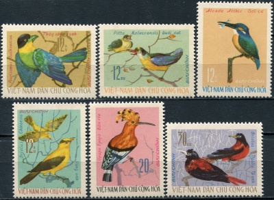 Вьетнам. 1966. Местные виды птиц (Серия. MNH OG)