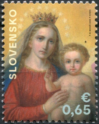 Словакия. 2022. Рождество (Почтовая марка. MNH OG)