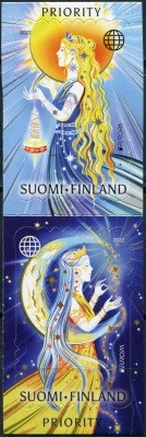 Финляндия. 2022. Истории и мифы (Сцепка. MNH OG)