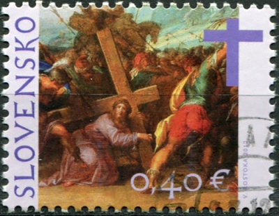 Словакия. 2012. Пасха (Почтовая марка. CTO Гашеная)