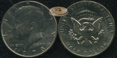 США. 1/2 доллара. 1978 (Unc)