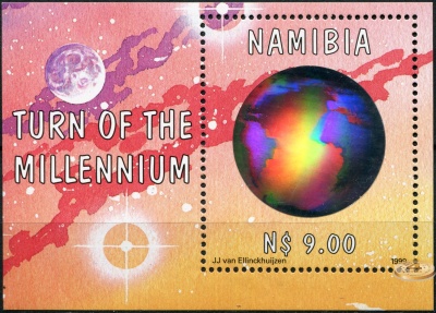 Намибия. 1999. Смена Тысячелетий (Блок. MNH OG)