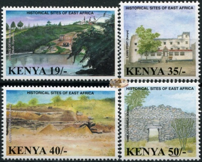 Кения. 2002. Исторические места Западной Африки (Серия. MNH OG)