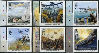 Гернси. 2018. 100 лет Королевским Военно-воздушным силам (RAF) (Серия. MNH OG)