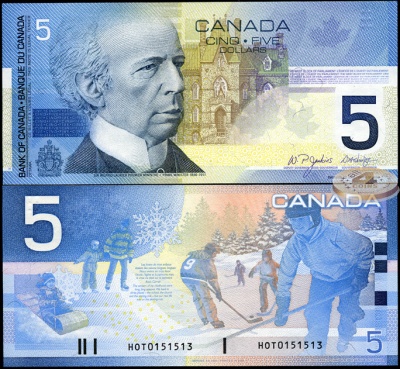 Канада. 5 долларов (Unc) 2005