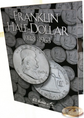 Альбом-фолдер для монет 50 центов США 1948-63 (Harris)