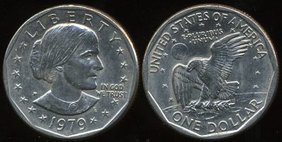 США. 1 доллар. 1979.D (Unc)