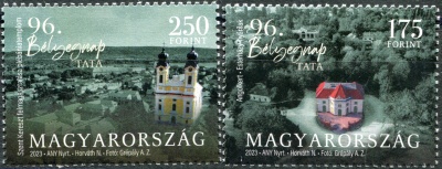 Венгрия. 2023. Виды на Тата, Венгрия (Серия Почтовых марок. MNH OG)
