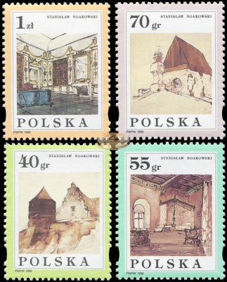 Польша. 1996. Картины Станислава Ноаковского (Серия. MNH OG)