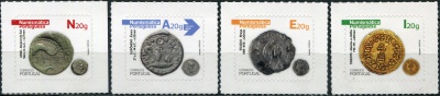 Португалия. 2020. Португальские монеты (I) (Серия Почтовых марок. MNH OG)