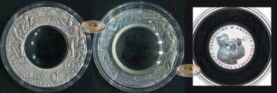 Польша. 10 злотых. 2008 (Unc. Черненное серебро. Кристалл)