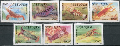 Вьетнам. 1991. Морская креветка (Серия. MNH OG)