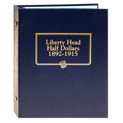 Альбом для монет 50 центов США 1892-1915 (Whitman)