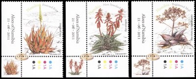 Намибия. 2011. Алоэ Намибии (Серия. MNH OG)